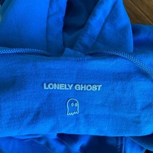 SOLD. LONELY GHOST BLUE HOODIE